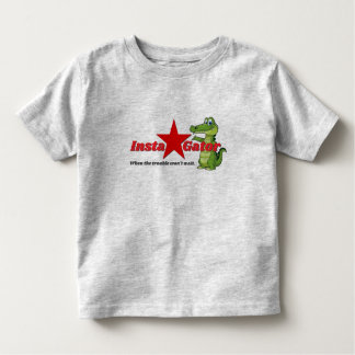 T-shirt Pour Les Tous Petits Insta-Gator - Quand les ennuis ne tarderont pas
