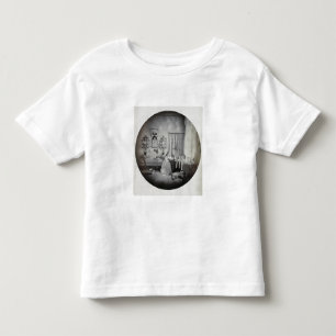 T-shirt Pour Les Tous Petits Intérieur de la Chambre de Muckross, c.1865 (copi