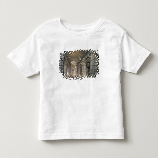 T-shirt Pour Les Tous Petits Intérieur de St Peter, Rome, 1867 (Devant)