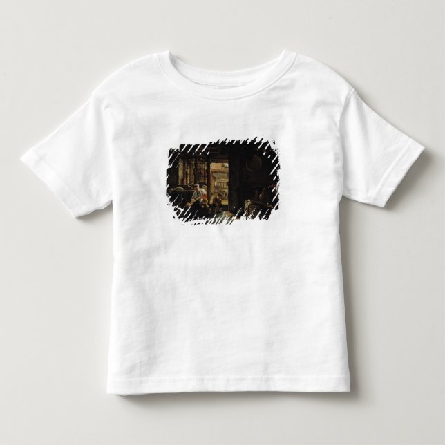 T-shirt Pour Les Tous Petits Intérieur rustique (Devant)