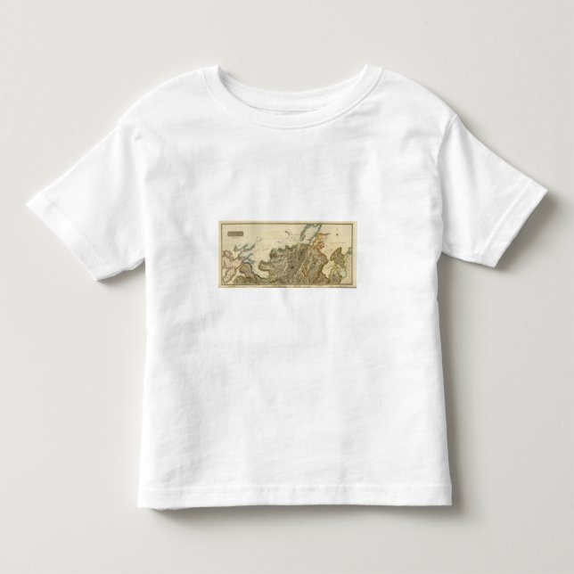 T-shirt Pour Les Tous Petits Inverness composé Shire (Devant)