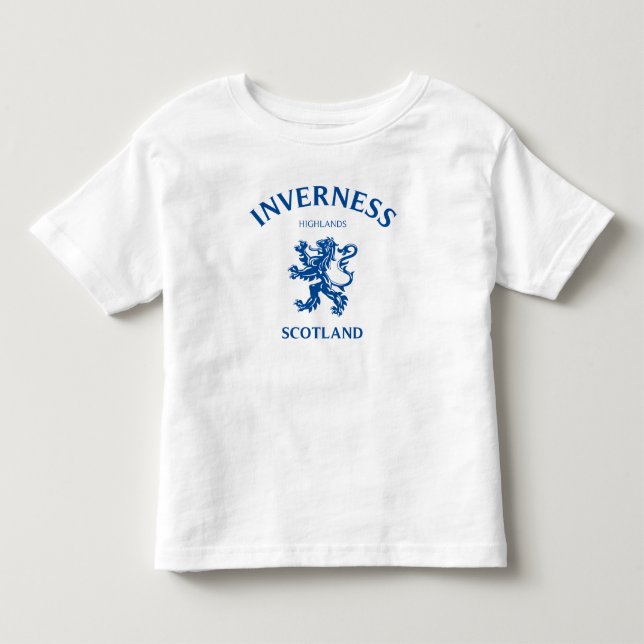 T-shirt Pour Les Tous Petits INVERNESS Ecosse (Devant)