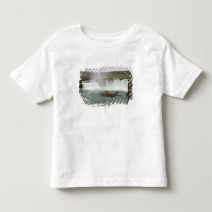 T-shirt Pour Les Tous Petits Islande. Vue sur les chutes de Godafoss sur la