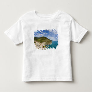 T-shirt Pour Les Tous Petits Italie, Cinque Terre, Vernazza, Hillside Town 2