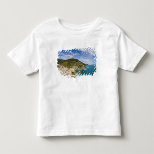 T-shirt Pour Les Tous Petits Italie, Cinque Terre, Vernazza, Ville en pente de