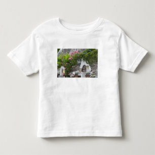 T-shirt Pour Les Tous Petits Italie, Pouilles, Alberobello, Terre des Trulli,