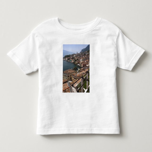 T-shirt Pour Les Tous Petits Italie, province de Brescia, Limone sul Garda. Vil (Devant)