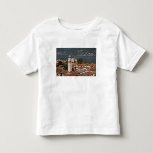 T-shirt Pour Les Tous Petits Italie, province de Côme, Menaggio. Vue de la vill