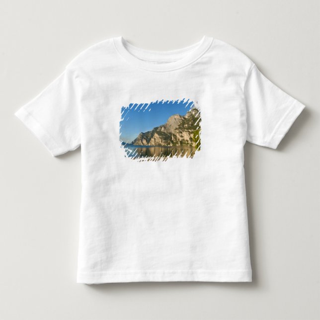 T-shirt Pour Les Tous Petits Italie, Riva del Garda, lac de Garde, mont (Devant)