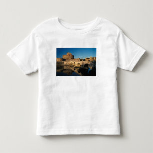 T-shirt Pour Les Tous Petits Italie, Rome, Castel Sant'Angelo et rivière