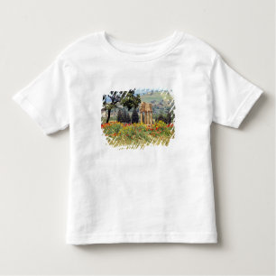 T-shirt Pour Les Tous Petits Italie, Sicile, Agrigente. Les ruines des