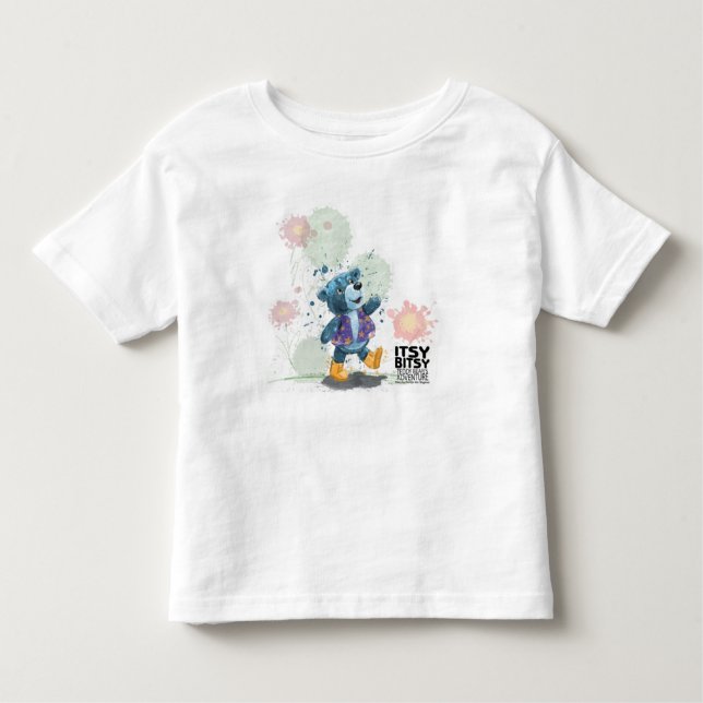 T-shirt Pour Les Tous Petits Itsy Bitsy Teddy Bear Willie (Devant)