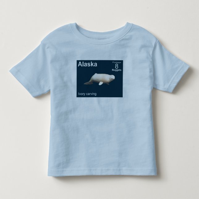 T-shirt Pour Les Tous Petits Ivory Beluga (Devant)