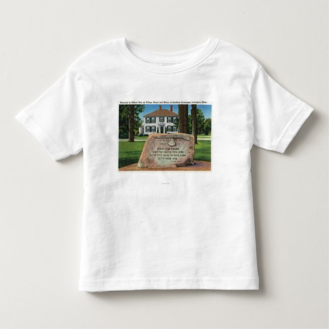 T-shirt Pour Les Tous Petits J. Harrington House, Village Green (Devant)