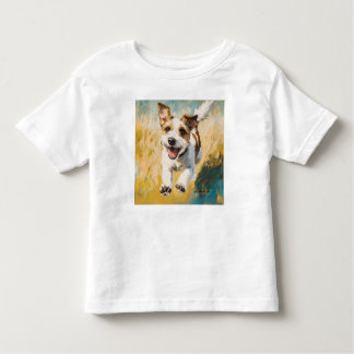T-shirt Pour Les Tous Petits Jack Russell