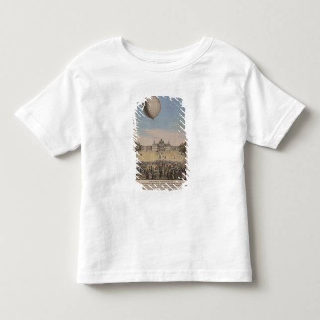 T-shirt Pour Les Tous Petits Jacques Alexandre Cesar Charles (Devant)