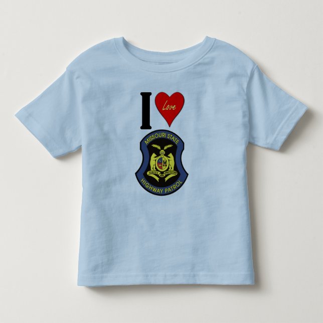 T-shirt Pour Les Tous Petits J'adore la MSHP (Devant)