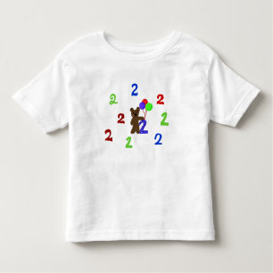 T-shirt Pour Les Tous Petits J'ai deux ans