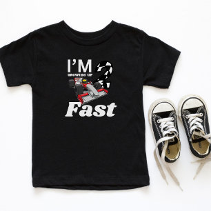 T-shirt Pour Les Tous Petits J'ai grandi deux jeûnes fête d'anniversaire de deu