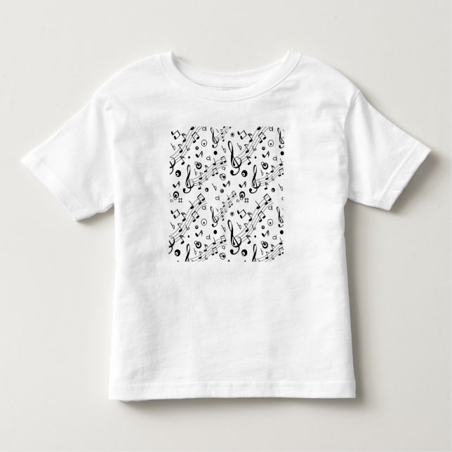 T-shirt Pour Les Tous Petits J'ai la musique dans moi (Devant)