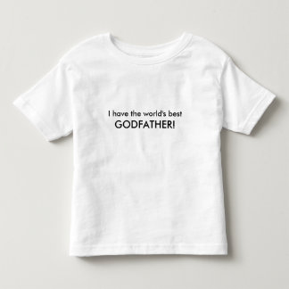 T-shirt Pour Les Tous Petits J'ai le meilleur parrain du monde !