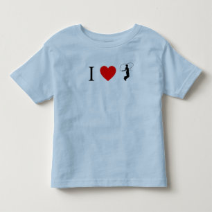 T-shirt Pour Les Tous Petits J'ai une corde de saut du coeur