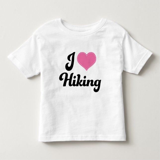 T-shirt Pour Les Tous Petits J'aime (coeur) la hausse (Devant)