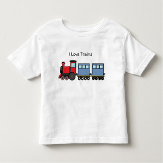 T-shirt Pour Les Tous Petits J'aime des trains