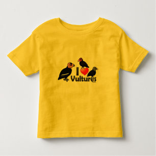 T-shirt Pour Les Tous Petits J'aime des vautours (Amérique du Nord)