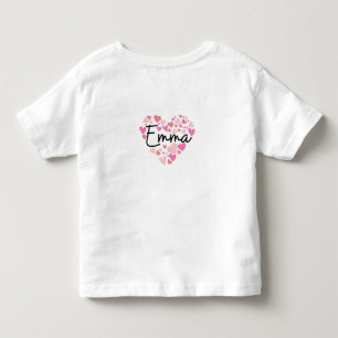 T-shirt Pour Les Tous Petits J'aime Emma