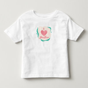 T-shirt Pour Les Tous Petits j'aime frère