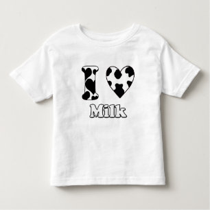 T-shirt Pour Les Tous Petits J'aime le lait