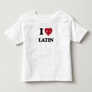 T-shirt Pour Les Tous Petits J'aime le latin
