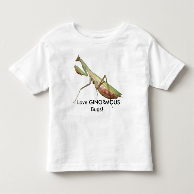 T-shirt Pour Les Tous Petits J'Aime Les Géniales Bugs ! - (Devant)