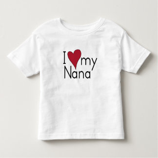 T-shirt Pour Les Tous Petits J'aime ma Nana