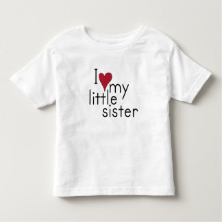 T-shirt Pour Les Tous Petits J'aime ma petite soeur