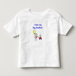 T-shirt Pour Les Tous Petits J'aime mon grand frère !