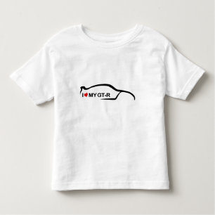 T-shirt Pour Les Tous Petits J'aime mon GTR - Nissan Skyline GTR