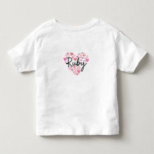 T-shirt Pour Les Tous Petits J'aime Ruby