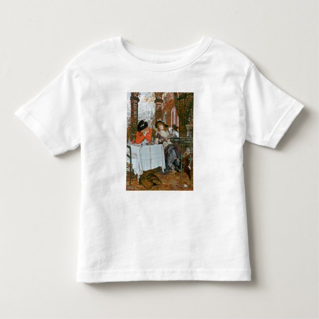 T-shirt Pour Les Tous Petits James Jacques Joseph Tissot | un déjeuner (Devant)