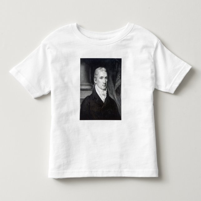 T-shirt Pour Les Tous Petits James Monroe, gravé par Thomas Gimbrede (Devant)