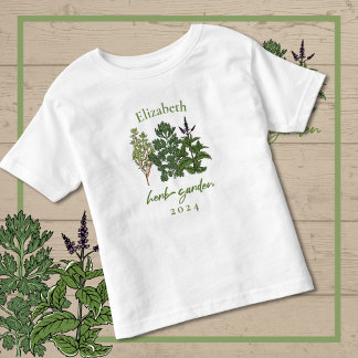 T-shirt Pour Les Tous Petits Jardin aux herbes