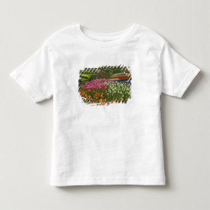 T-shirt Pour Les Tous Petits Jardin de tulipes et de jacinthes, Jardins de Keuk