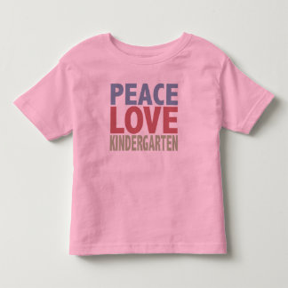 T-shirt Pour Les Tous Petits Jardin d'enfants d'amour de paix