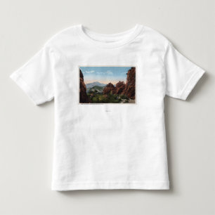 T-shirt Pour Les Tous Petits Jardin des dieux, le Colorado - joint et ours