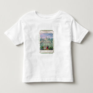 T-shirt Pour Les Tous Petits Jardin néerlandais, 1650 (avec papier)