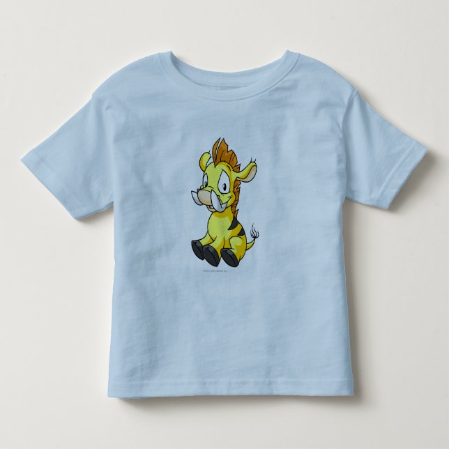 T-shirt Pour Les Tous Petits Jaune de Moehog (Devant)