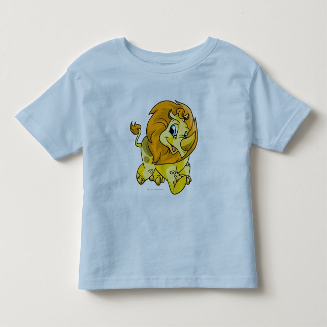 T-shirt Pour Les Tous Petits Jaune de Tonu (Devant)