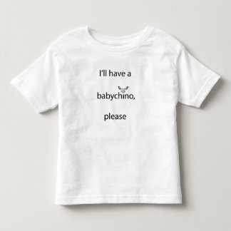 T-shirt Pour Les Tous Petits J'aurai un texte de pantalon en twill de bébé