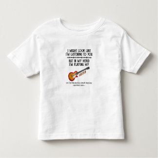 T-shirt Pour Les Tous Petits J'aurais l'air de t'écouter, mais dans mon Lui